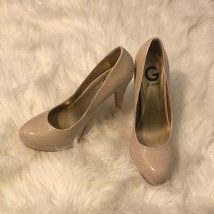 Nude pump heels (by Guess)